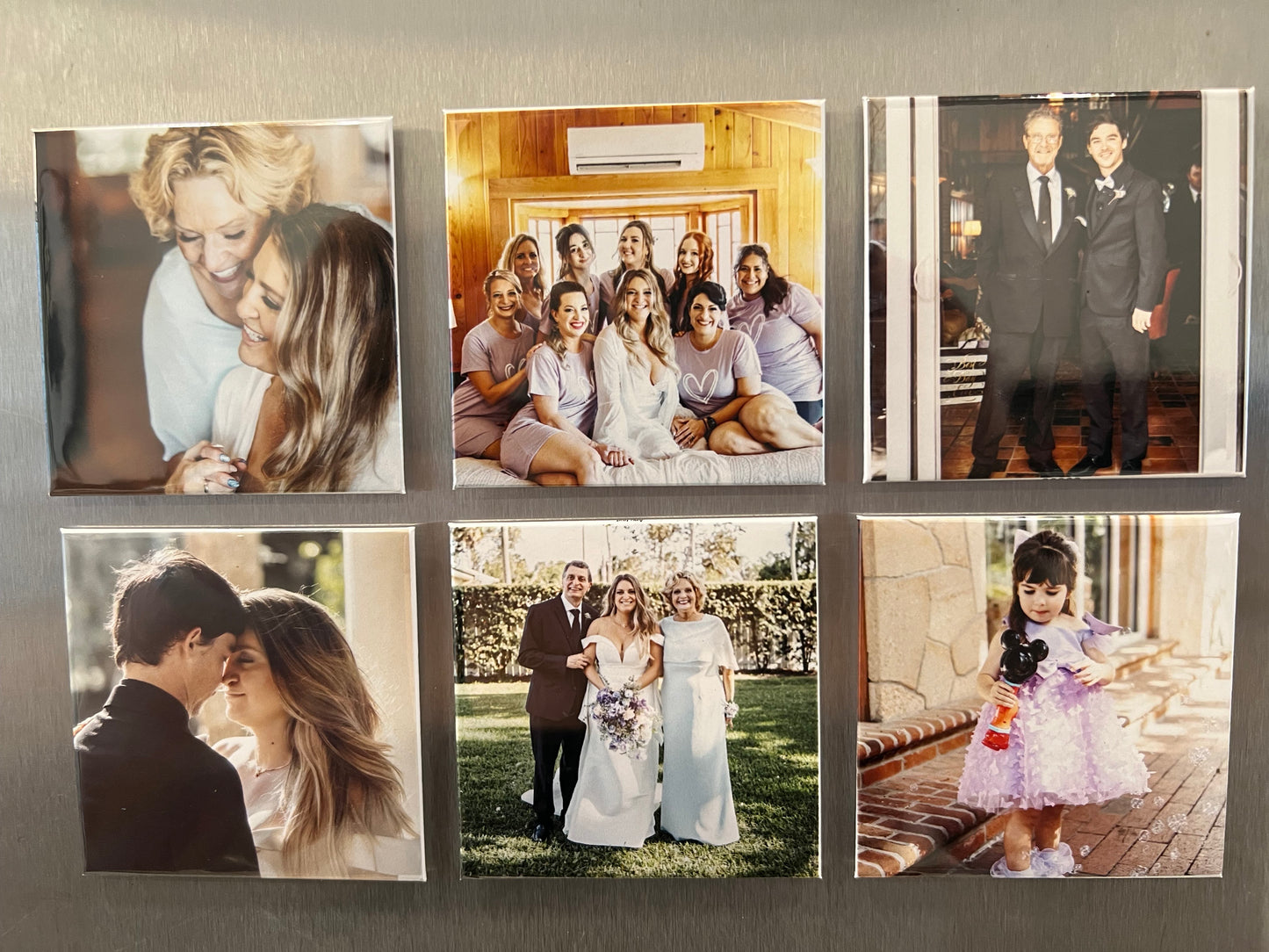 Custom Square Photo Magnet