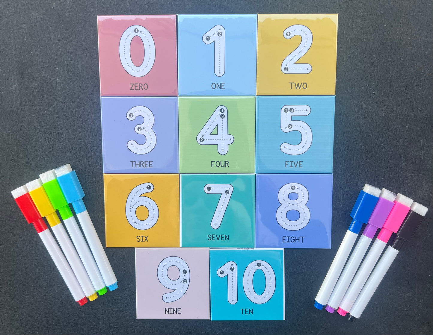 ABC 123 Magnet Set - Dry erase